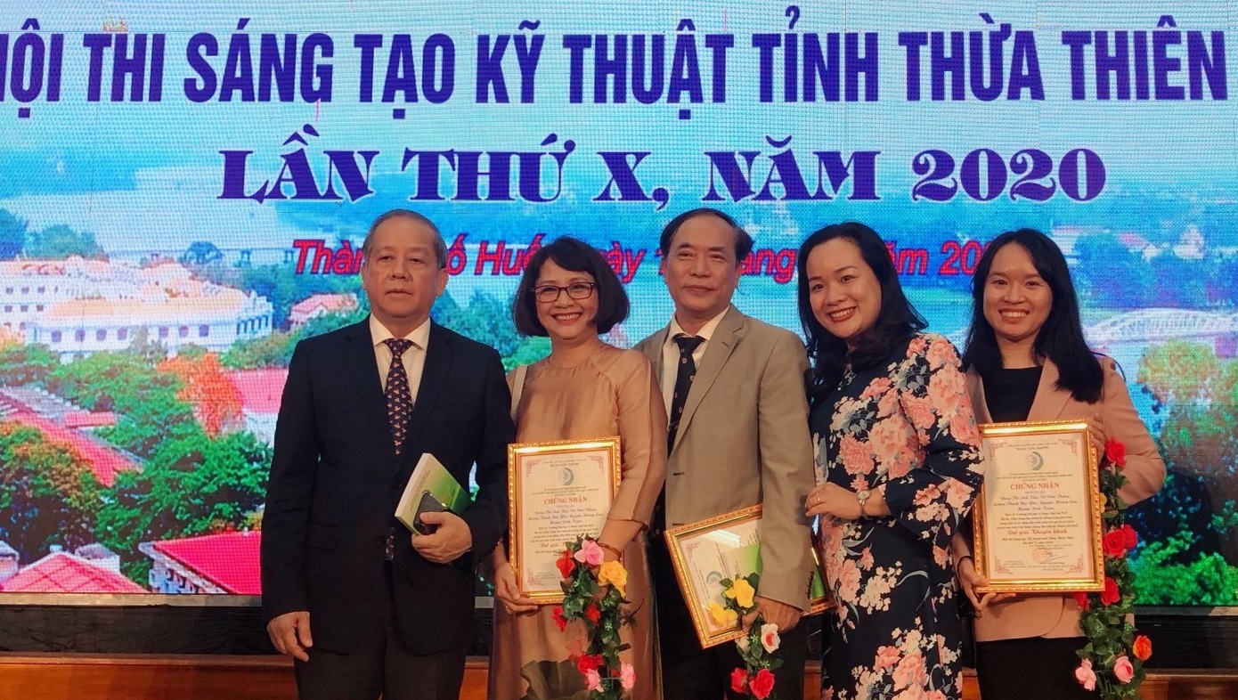 Đề tài của Viện NCKSCĐ đạt giải khuyến khích trong hội thi Sáng tạo Kỹ thuật tỉnh Thừa Thiên Huế lần thứ X