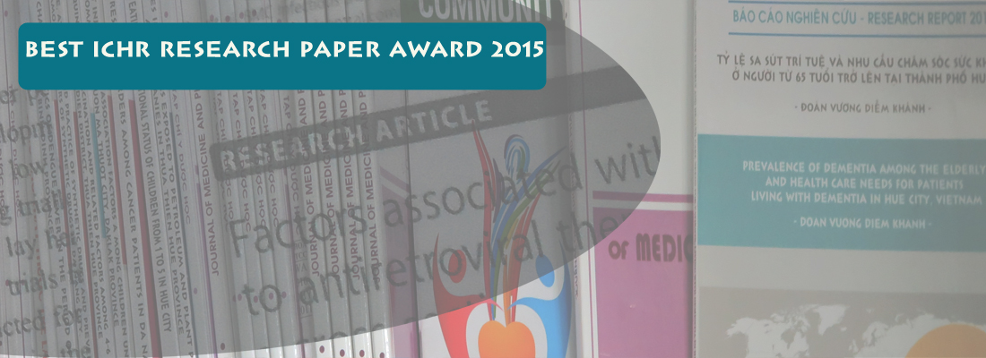 Giải thưởng dành cho bài báo khoa học tốt nhất 2015