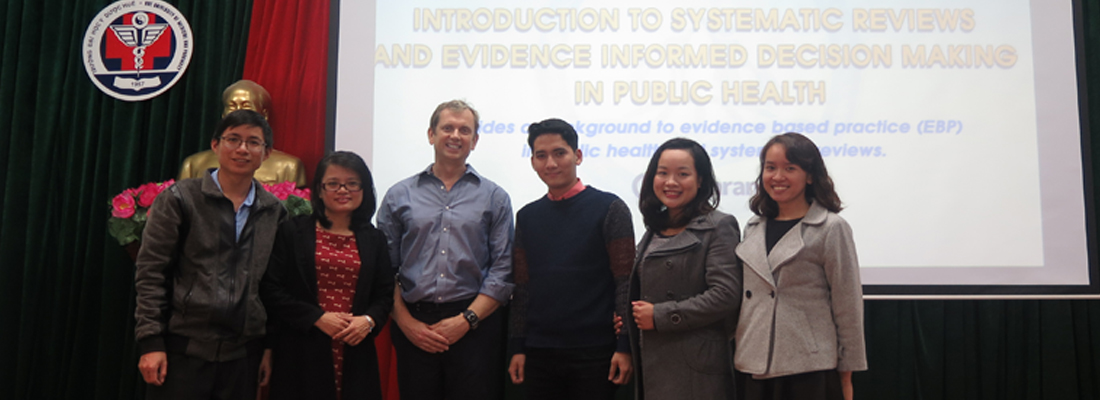 TRAINING COURSE: INTRODUCTION TO SYSTEMATIC REVIEWS AND EVIDENCE INFORMED DECISION MAKING IN PUBLIC HEALTH